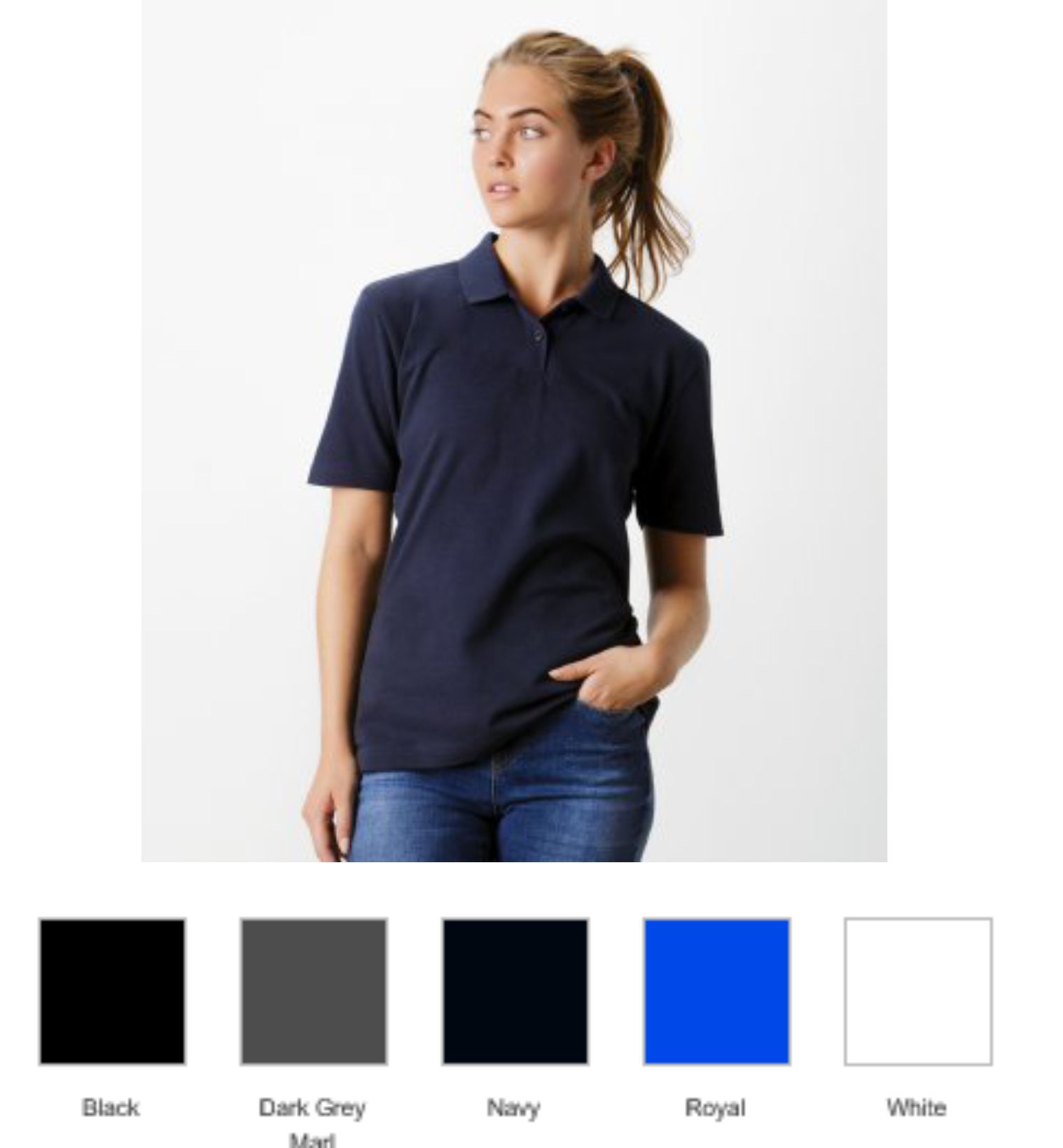 Kustom Kit KK722 Regular Fit Workwear Pique Polo Shirt